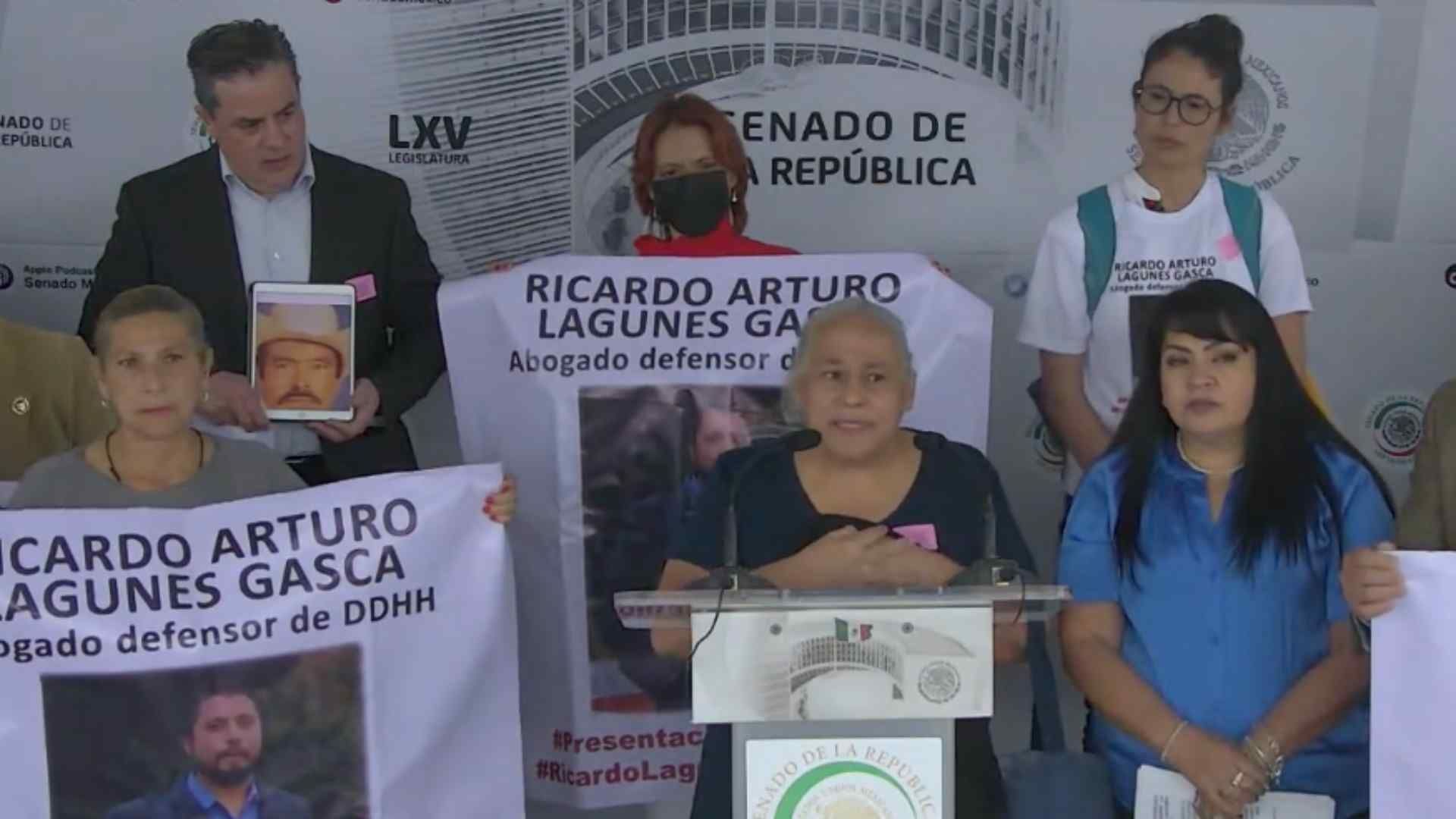 Ana Lucía Gasca, madre de Ricardo Arturo Lagunes Gasca, llamó a las autoridades a que agilicen la búsqueda de su hijo y de Antonio