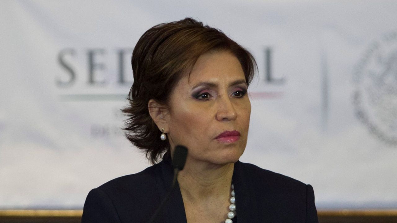 Rosario Robles retiran Órdenes Aprehensión por lavado de dinero delincuencia organizada