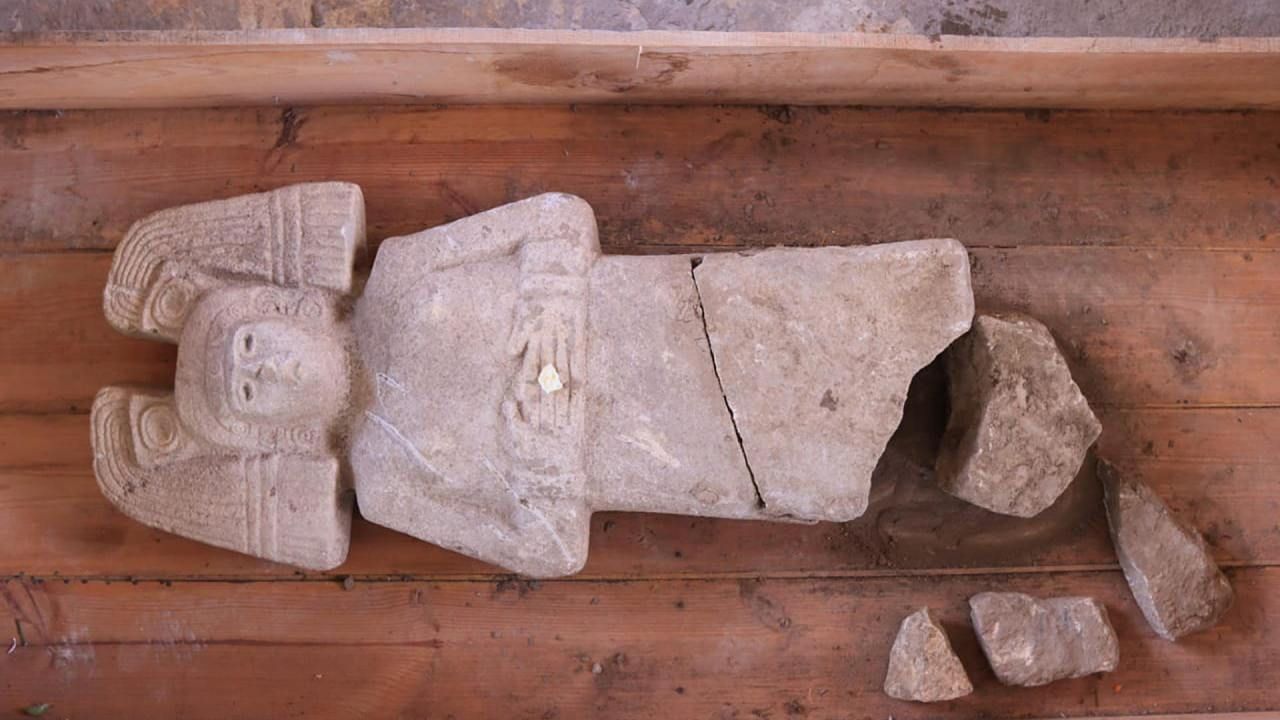 Descubren Pieza Arqueológica Semejante a la 'Joven De Amajac'
