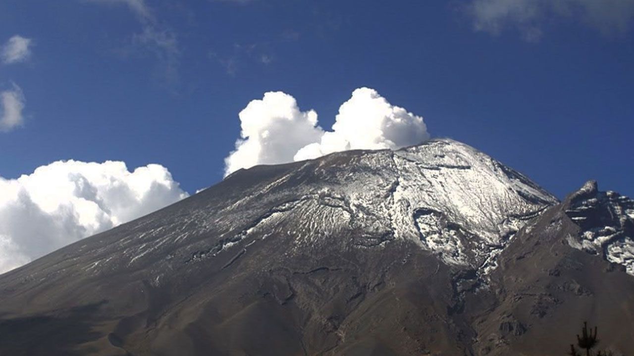 Regresa a amarillo fase 2 el semáforo de alerta volcánica del Popocatépetl