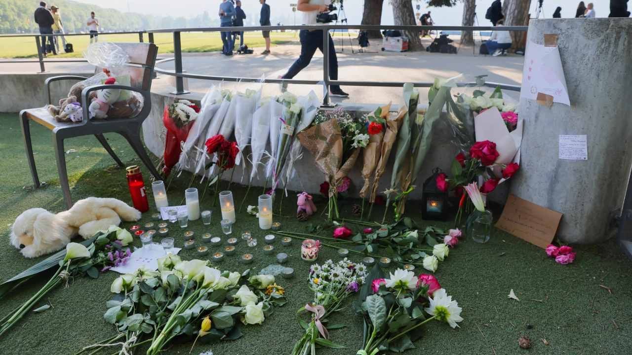 Macron Visita a Víctimas de Ataque con Cuchillo en Annecy