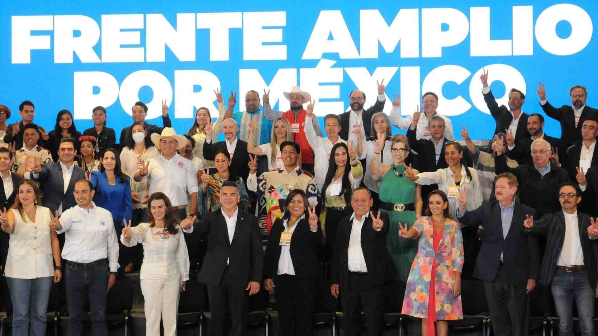 Presentación del Frente Amplio por México