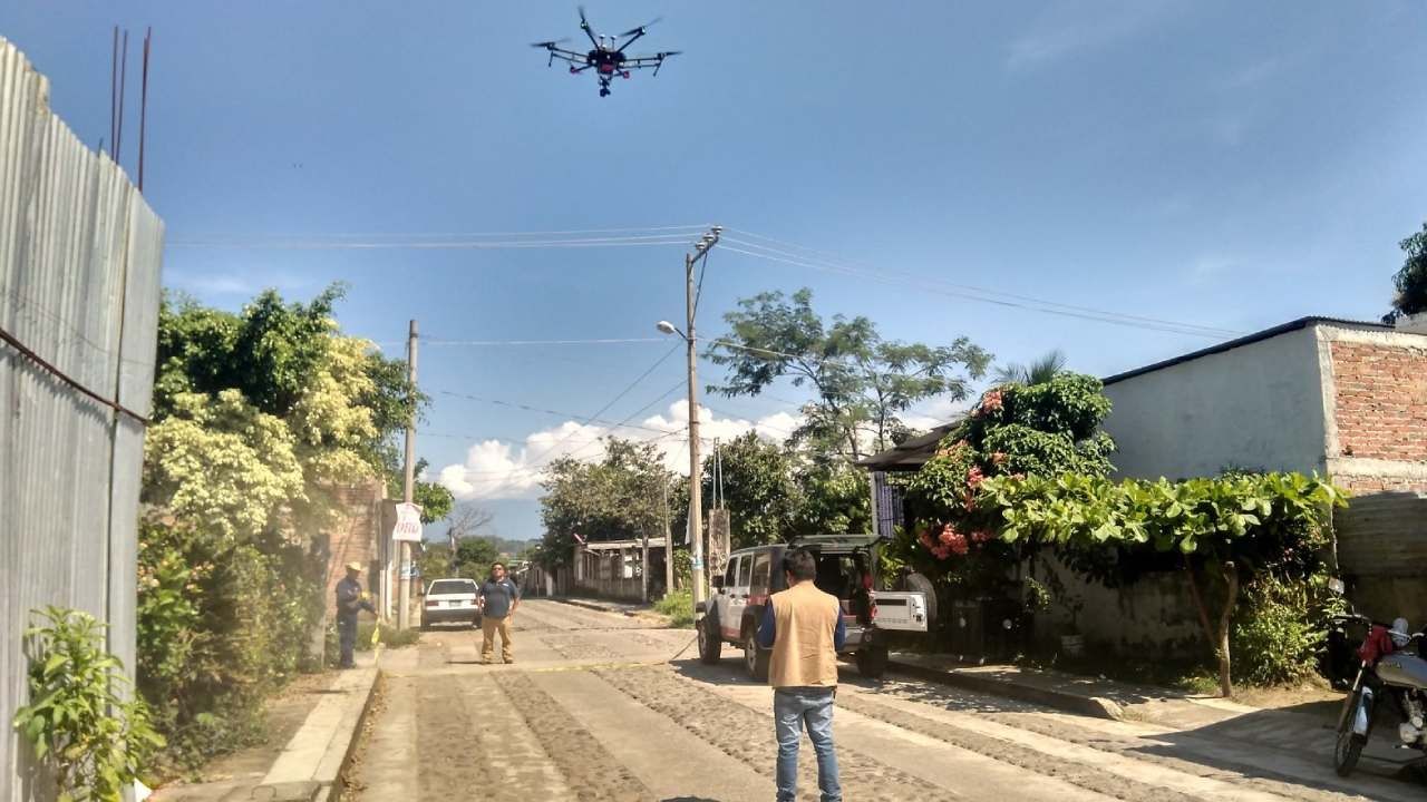 Con Drones Localizan en Chiapas Focos de Reproducción de Mosquitos Transmisores de Dengue, Zika 