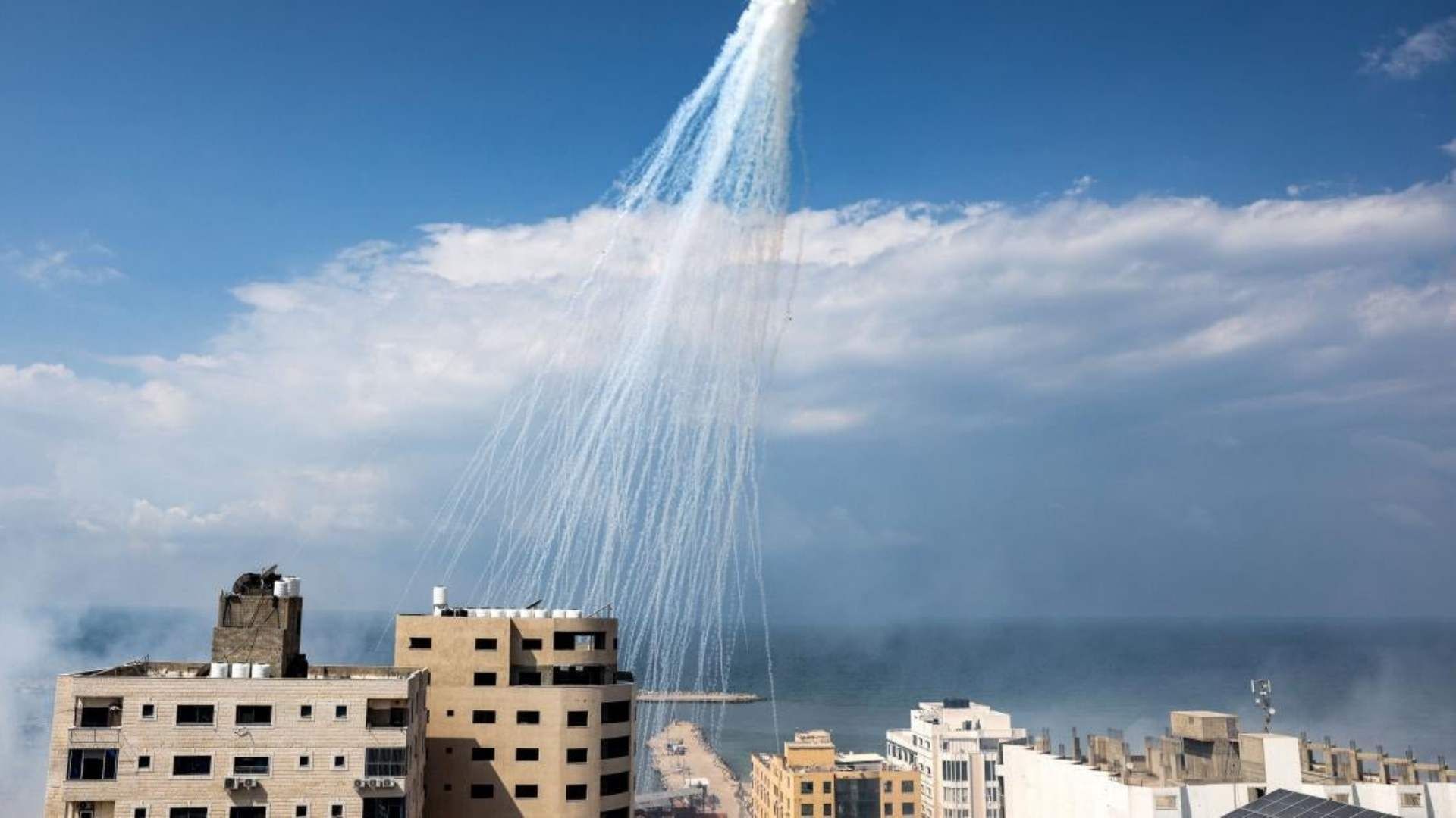 Ejército israelí usó fósforo blanco