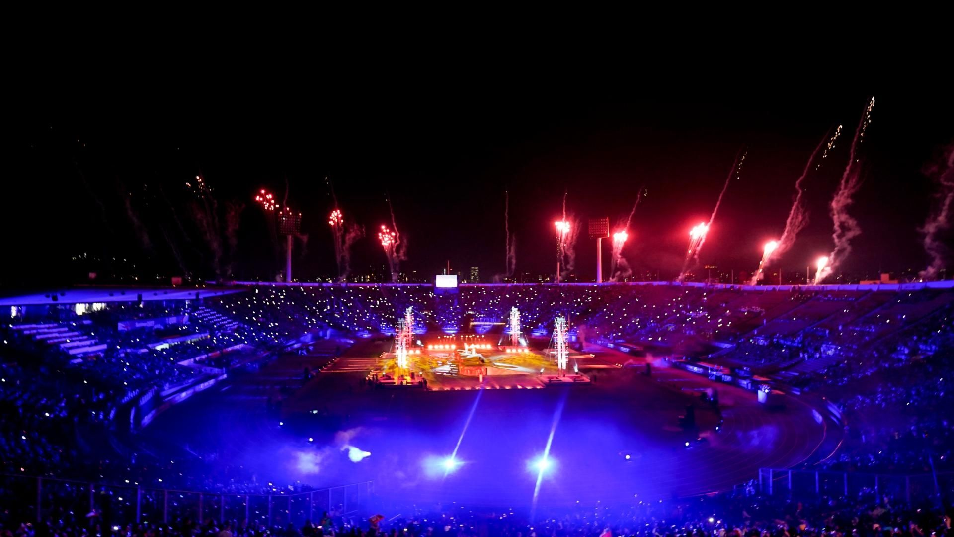 La inauguración de los Juegos Panamericanos fue una ceremonia llena de color. Foto: AP