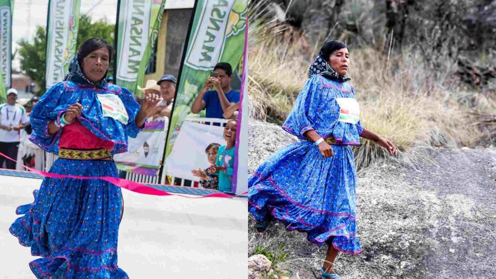 Isadora Rodríguez, rarámuri reconocida por ganar maratones