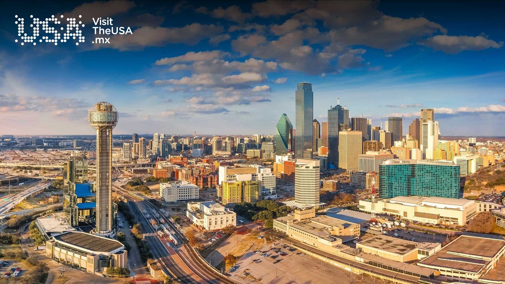 Dallas Texas Brand USA Turismo Viaje Portada
