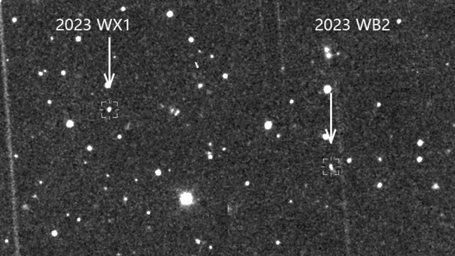 Telescopio chino detecta 2 asteroides cercanos a la Tierra