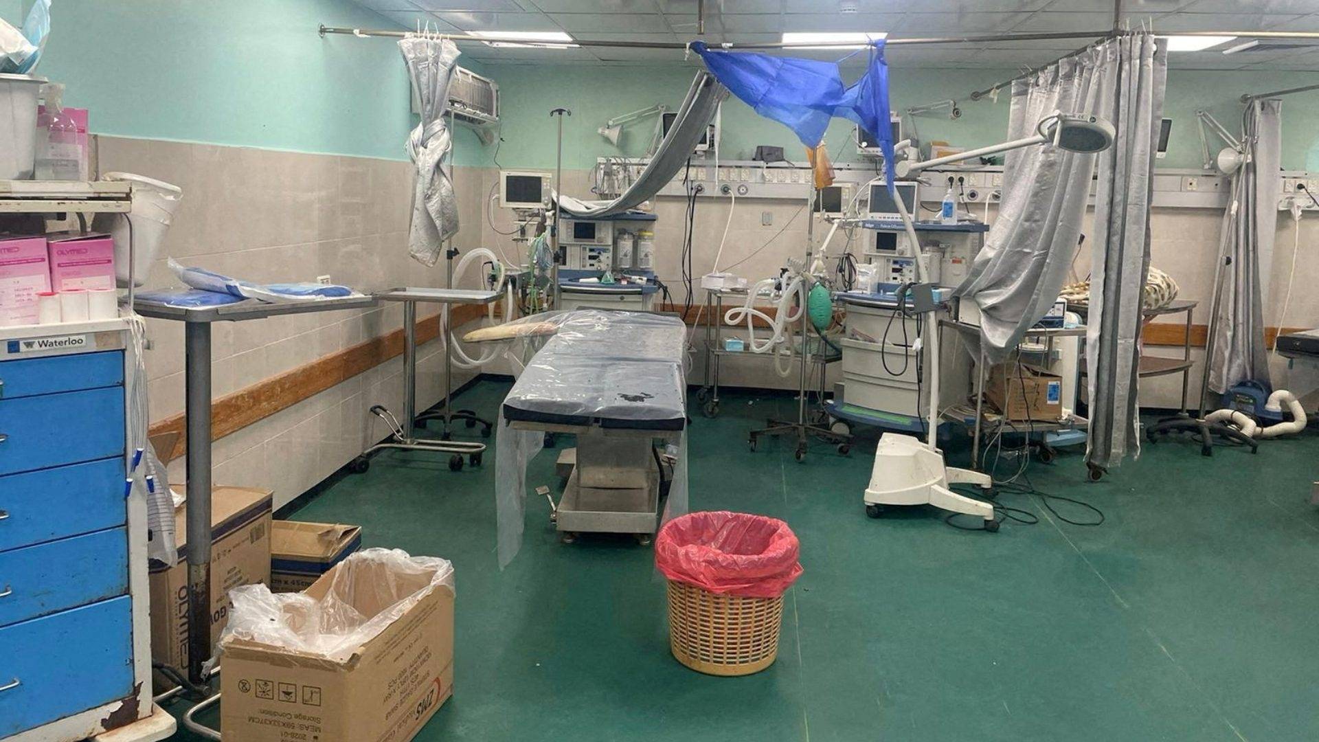 Instalaciones del hospital Al Shifa el 12 de noviembre de 2023.
