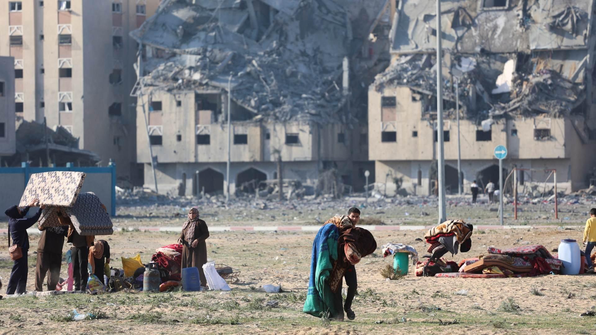 Israel Bombardea Campamento de Refugiados al Sur de la Franja de Gaza