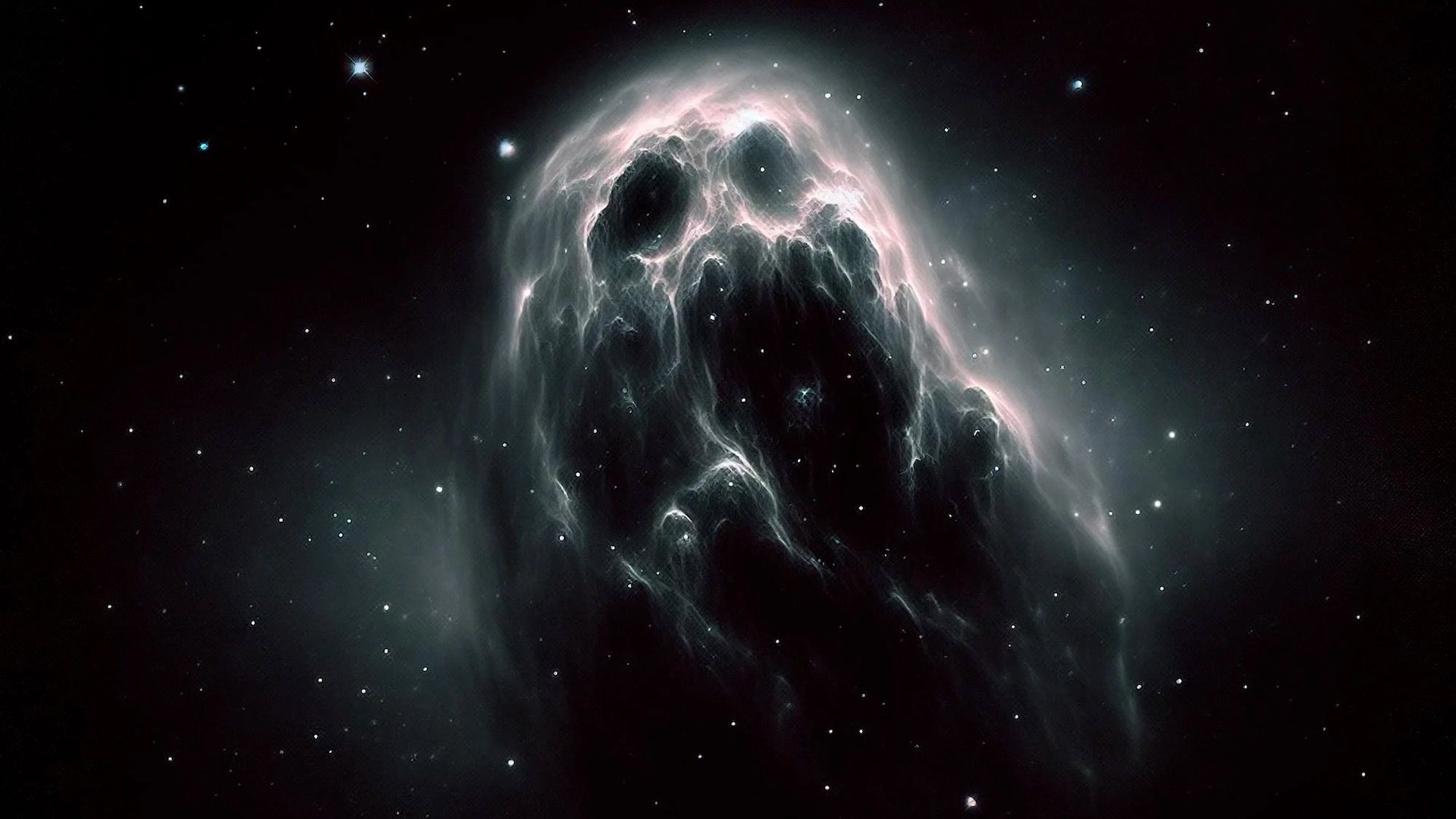 Ilustración artística de galaxia vista por el James Webb