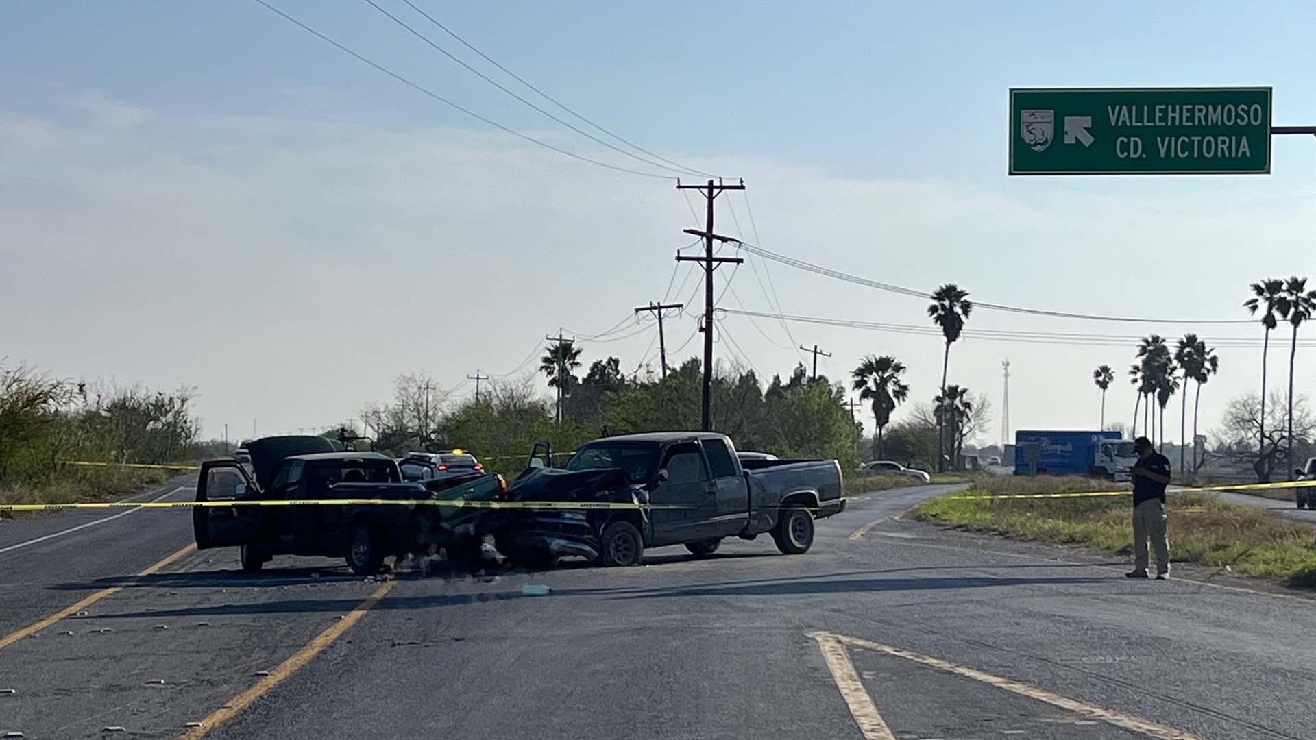 Accidente en Carretera Matamoros-Reynosa Deja 2 Mujeres Muertas y 7 Lesionados 