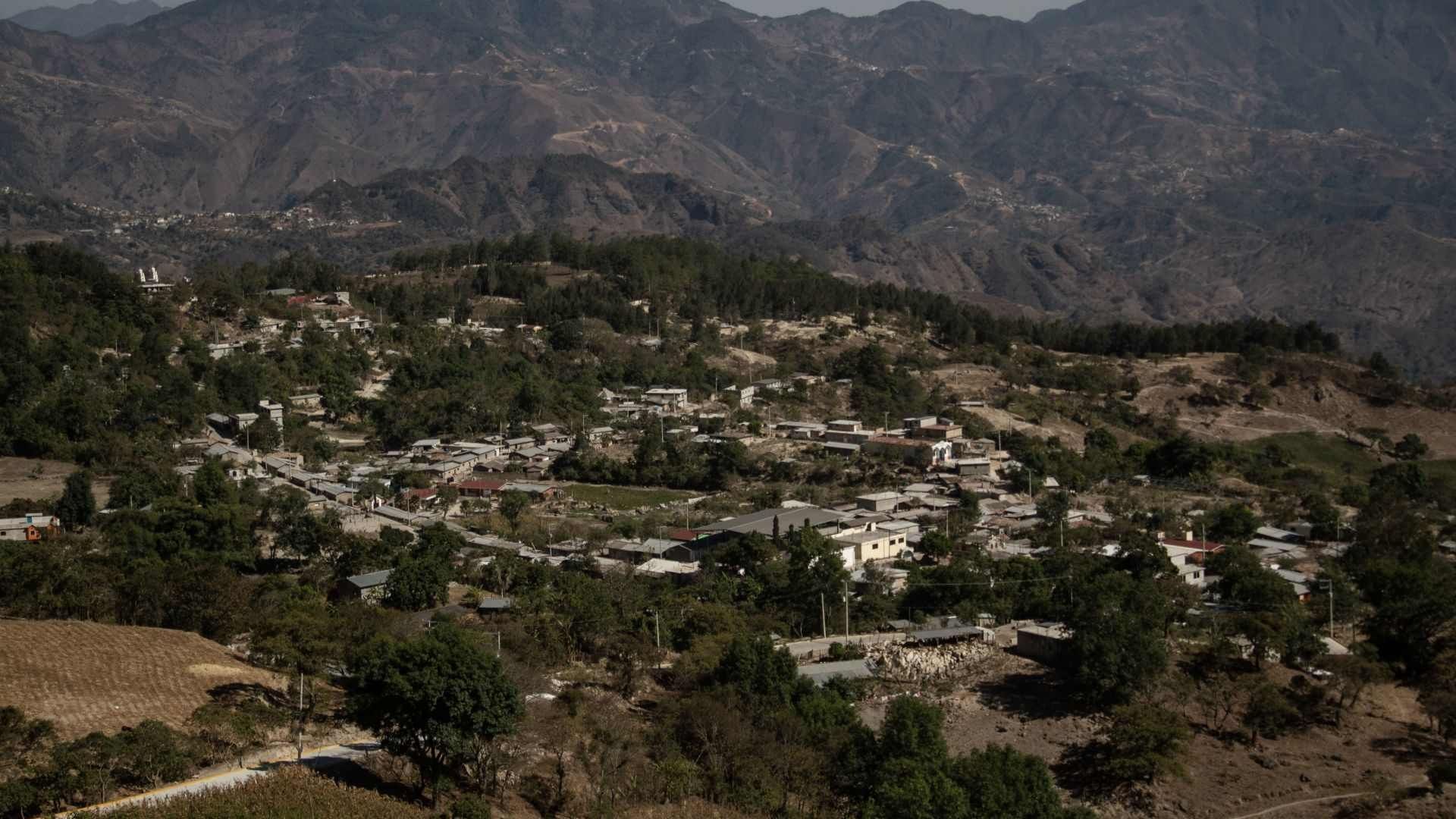 Vista del municipio de Chilapa, Guerrero.