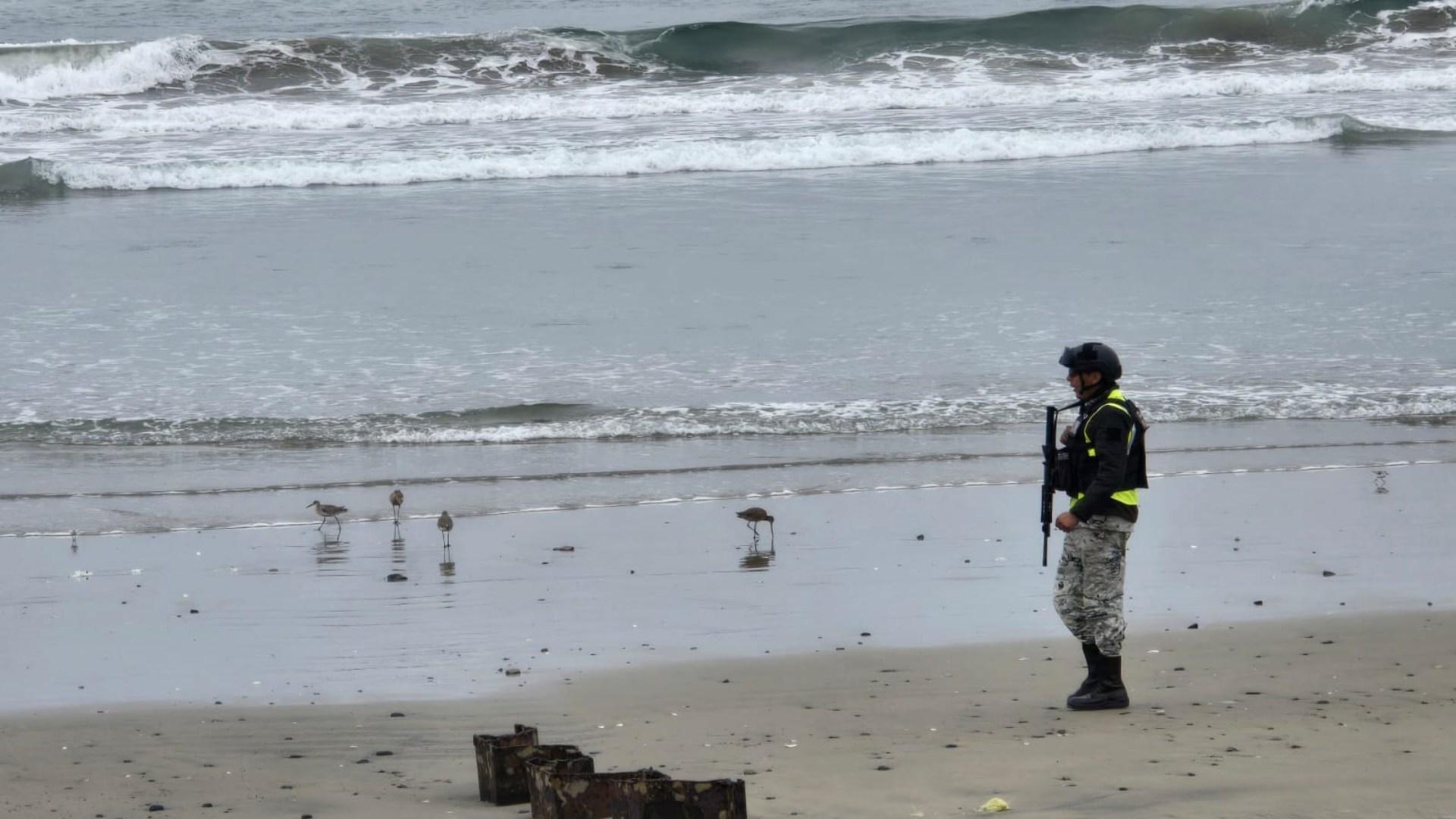 Tercer Militar Sin Vida Fue Encontrado Mar Adentro en Ensenada, Baja California