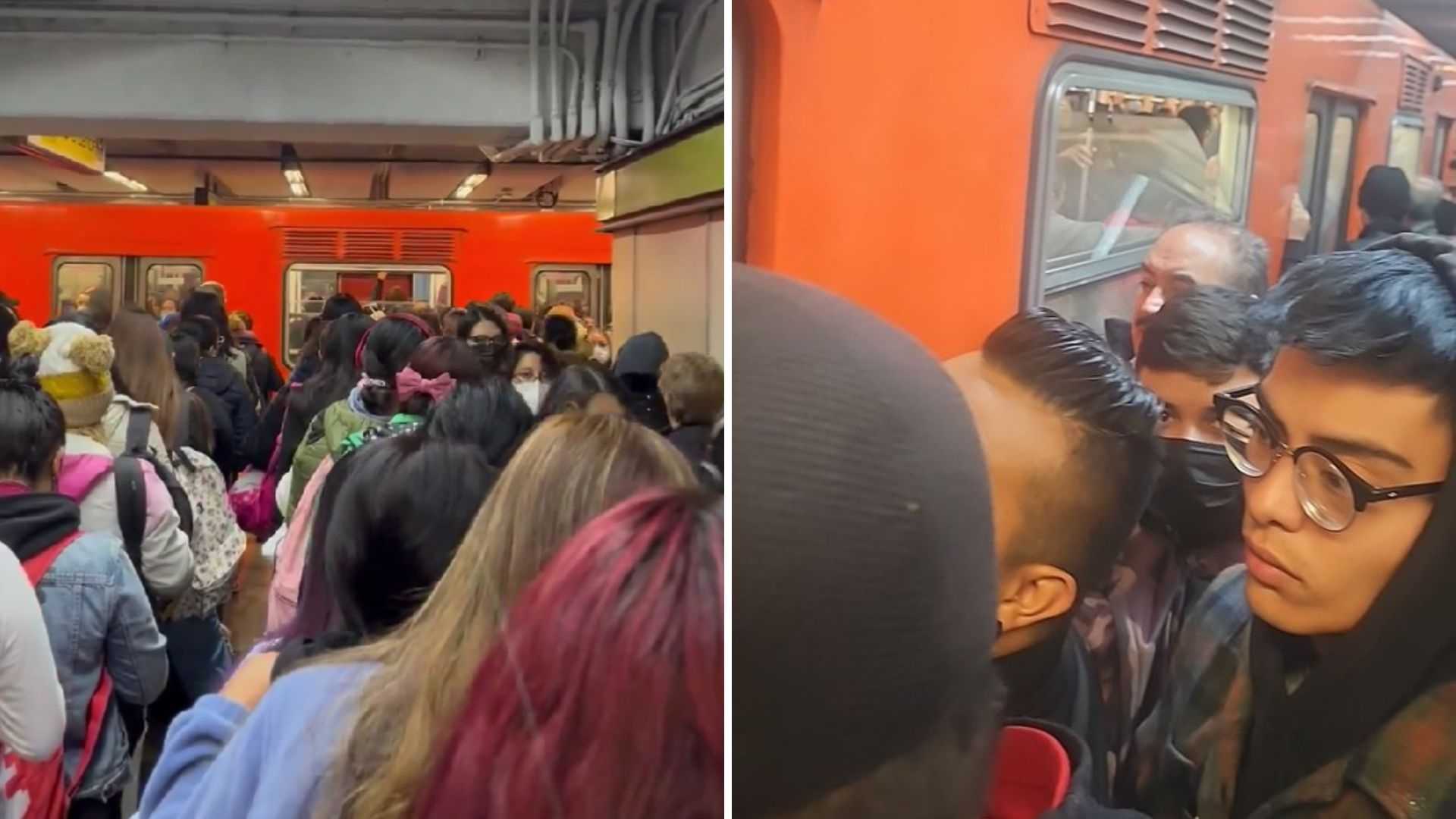 La Línea 3 del Metro CDMX presentó retrasos y saturación en estaciones como Zapata e Indios Verdes