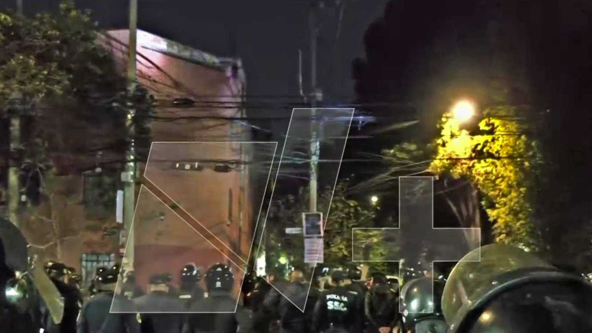 Detienen a Grupo de 13 Presuntos Invasores de un Edificio en Narvarte, Ciudad de México 