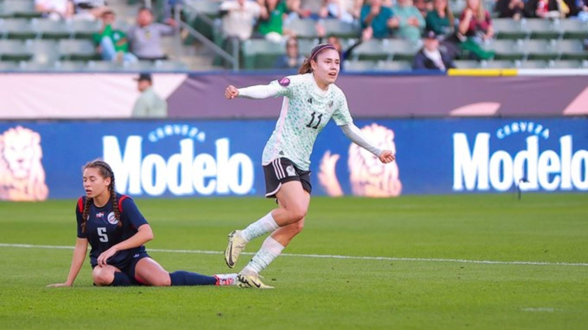 Chicas Superpoderosas: Mexicanas Golean 8-0 a República Dominicana en la Copa Oro 