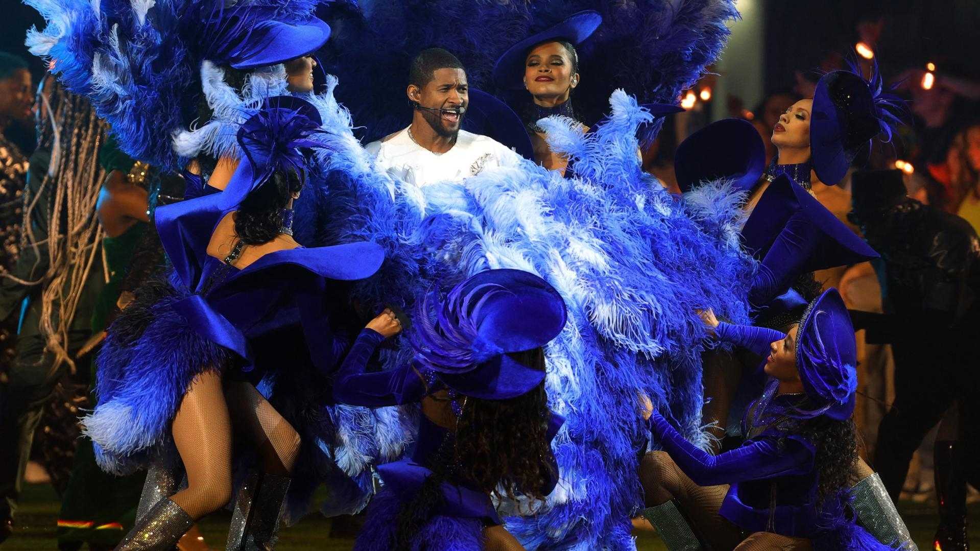 Así se Vivió el Show de Usher en el Medio Tiempo del Super Bowl 2024 | Galería 