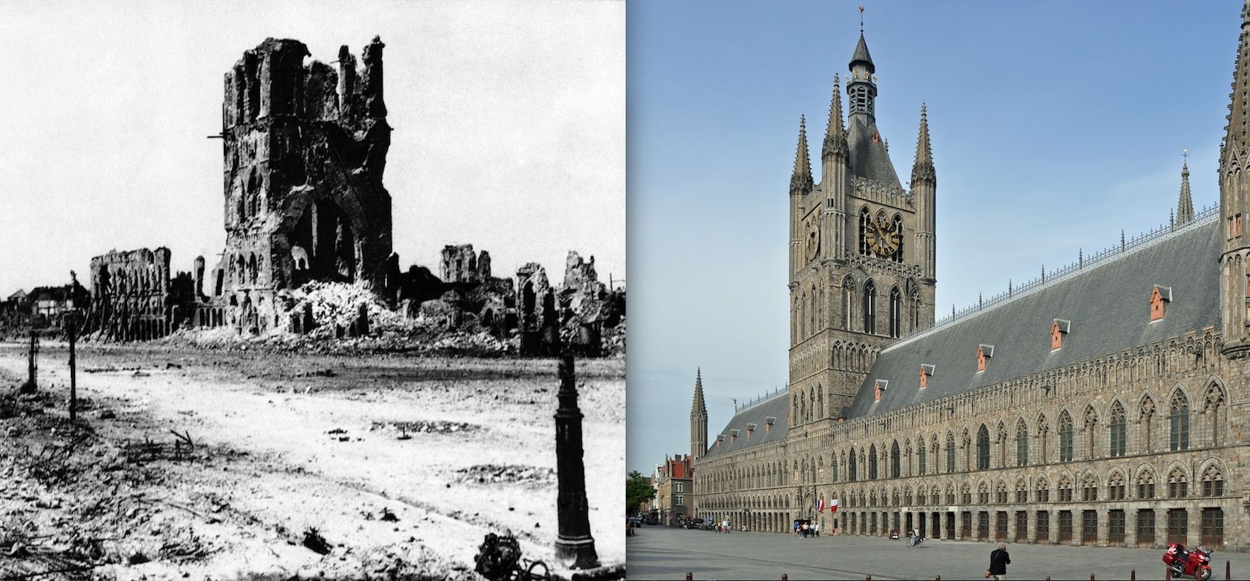 Monumentos históricos que fueron destruidos y luego restaurados