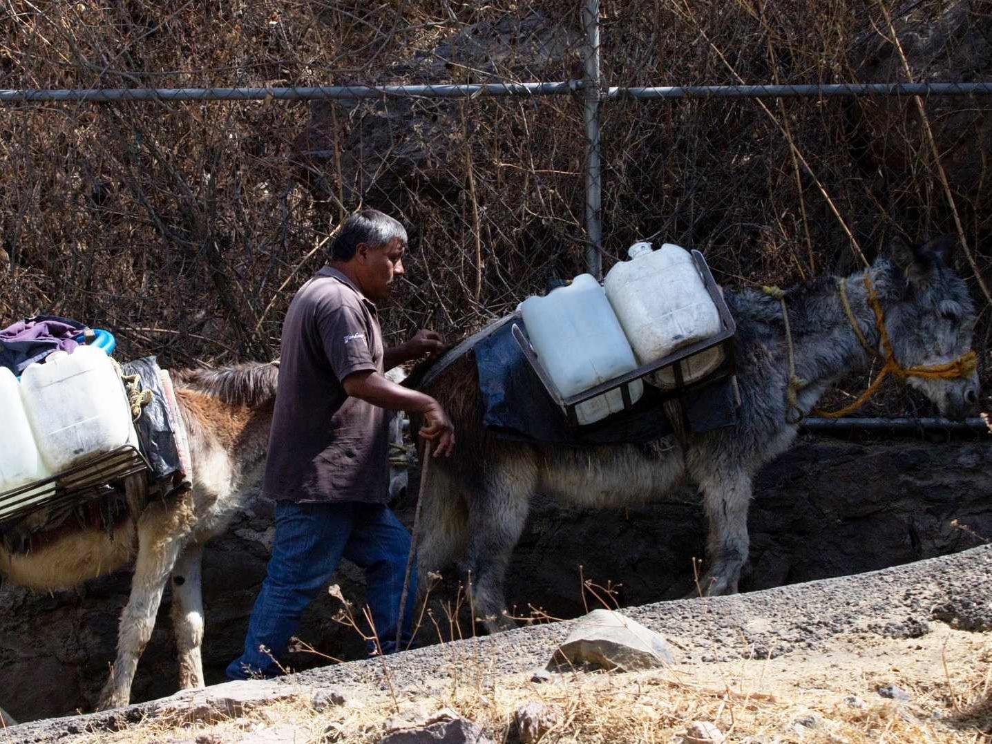 Burritos Apoyan en Traslado y Entrega de Agua en Zonas de Difícil Acceso en CDMX