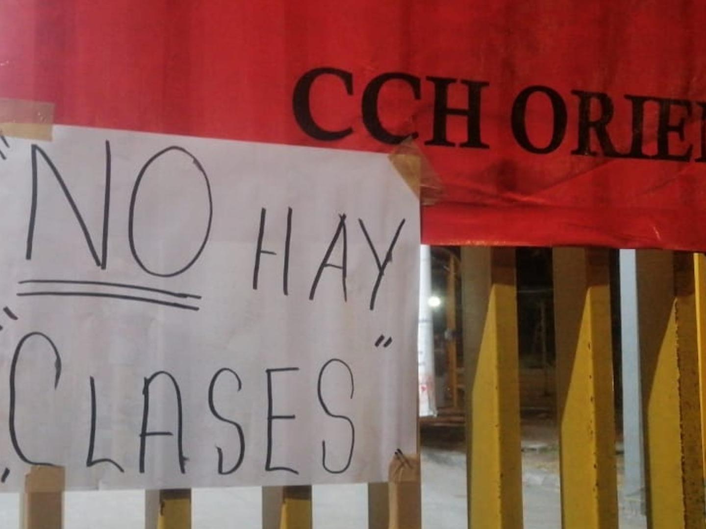 Suspenden Clases en CCH Oriente tras Paro de Trabajadores