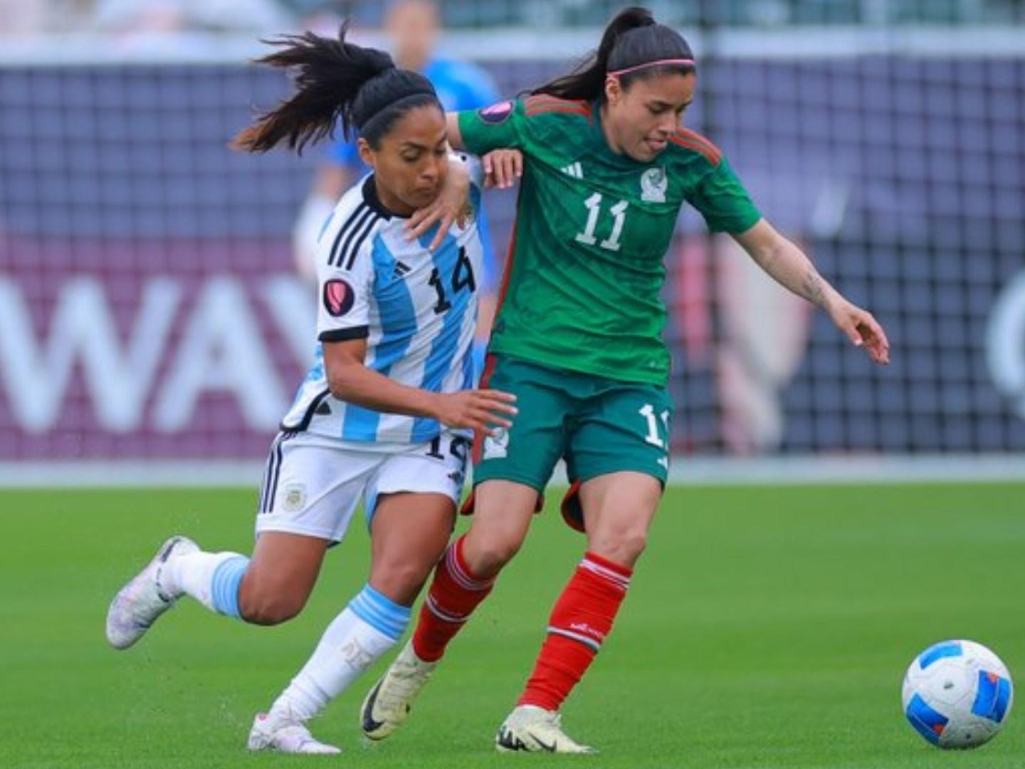 Mexicanas Debutan en la Copa Oro Femenina de Concacaf con Empate ante Argentina