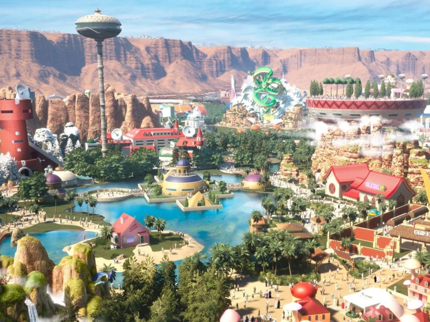 Primer Parque Temático de 'Dragon Ball' Abrirá en Megaproyecto Saudí Qiddiya