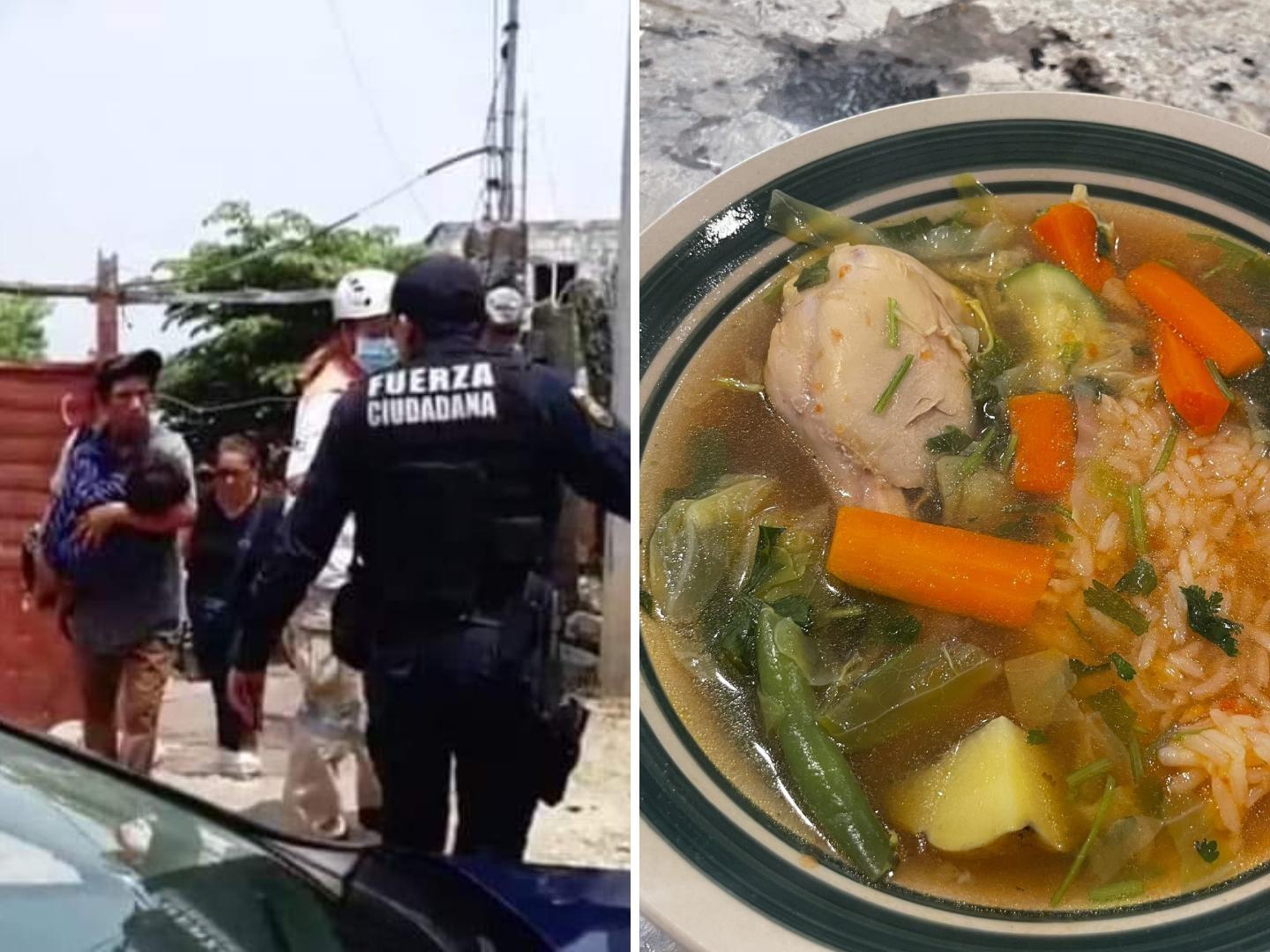 Familia Casi Muere por Comer Caldo de Pollo que le Regalaron en Chiapas