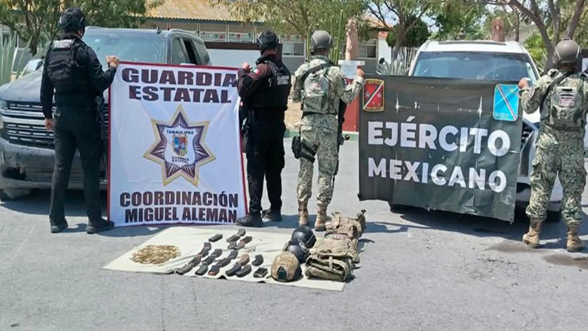 Autoridades Reportan Aseguramientos y Detenciones tras Operativos en Tamaulipas