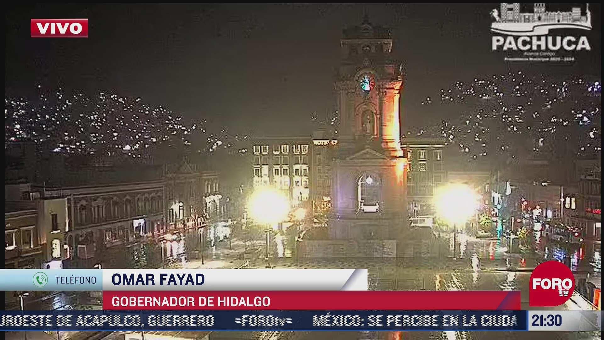 Sismo en Acapulco, Guerrero, se siente hasta en Hidalgo, donde no tiembla: Omar Fayad