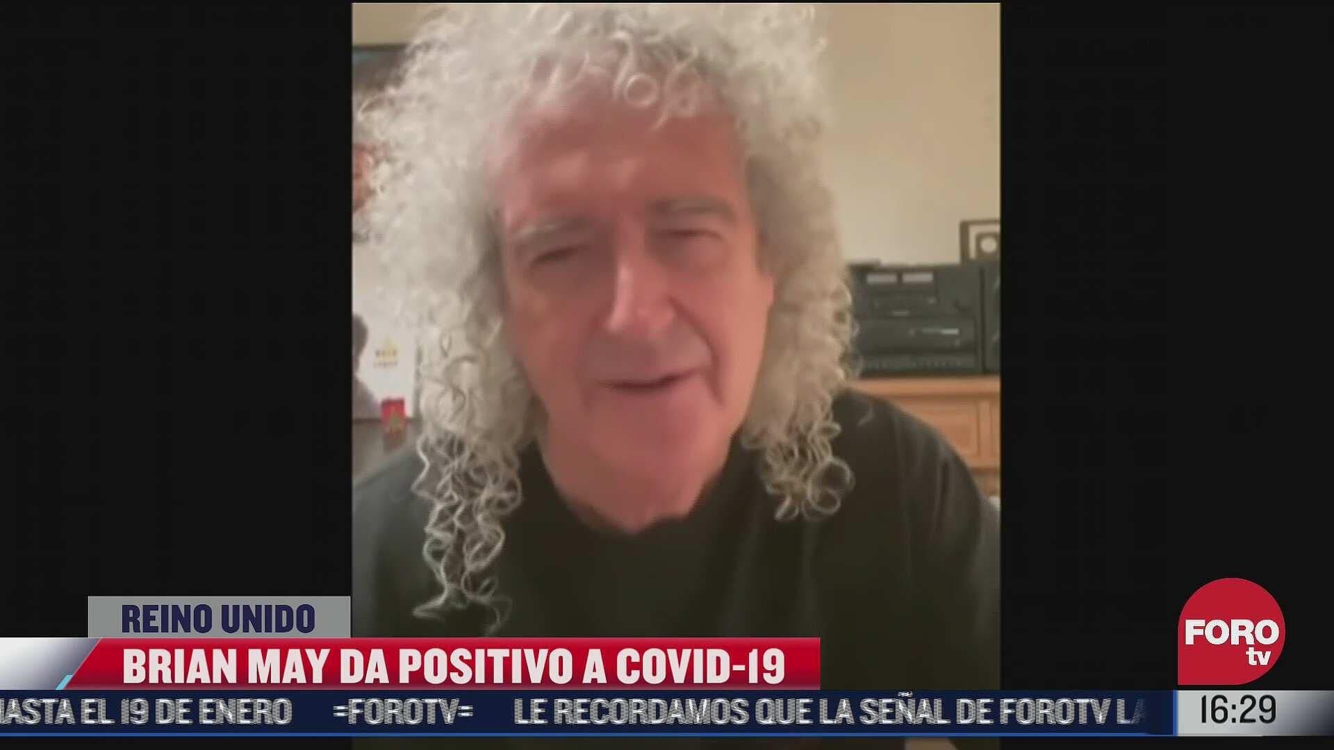Brian May, de Queen, da positivo a covid-19