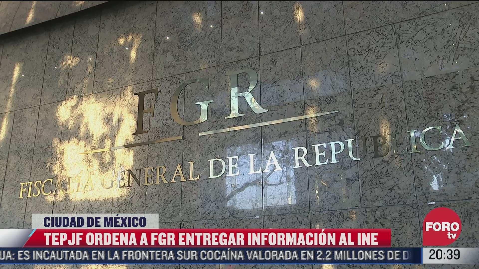 TEPJF ordena a la FGR entregar al INE información de Pío López Obrador y David León