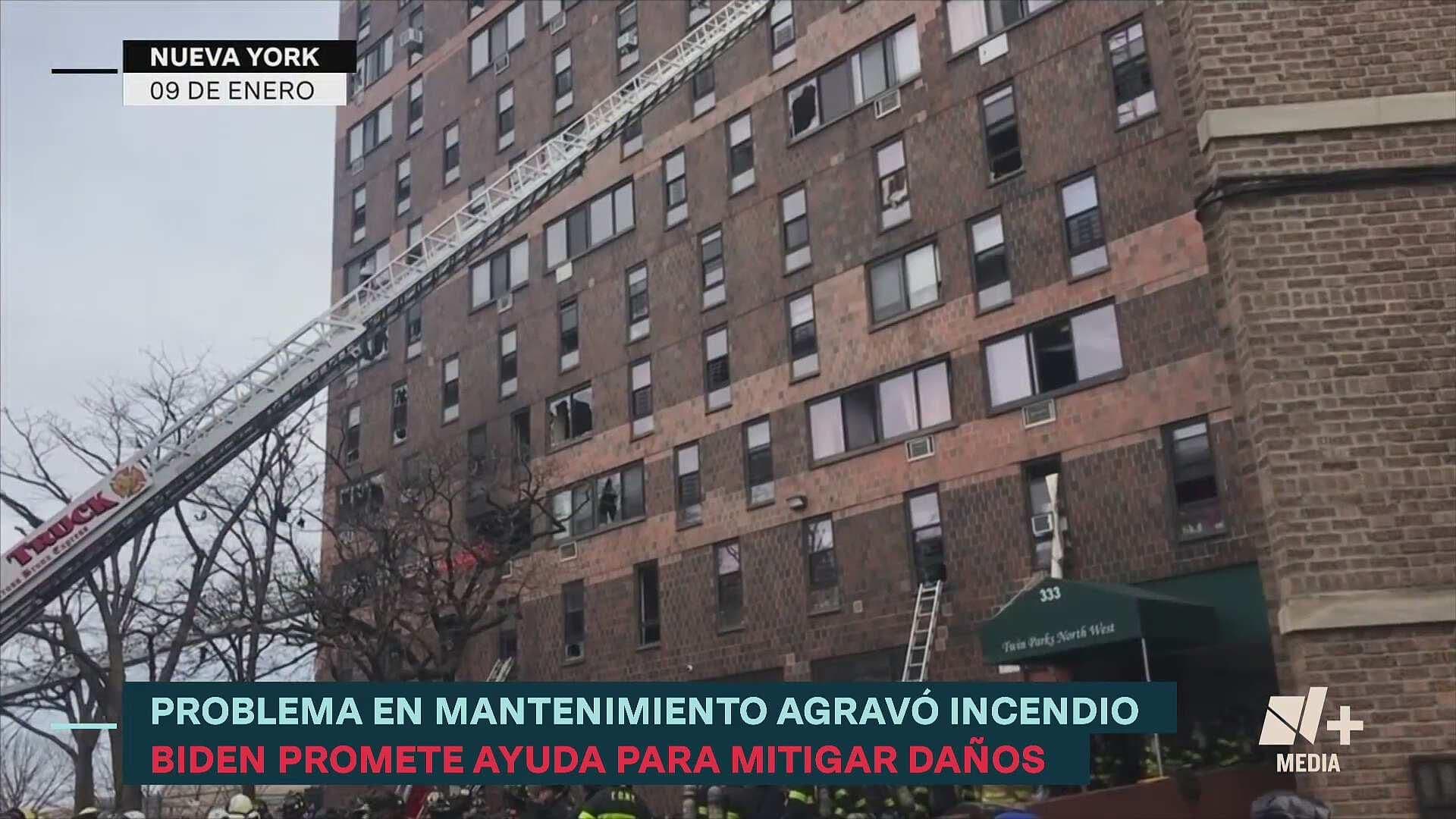 Falta de mantenimiento pudo haber provocado incendio en Bronx, Nueva York