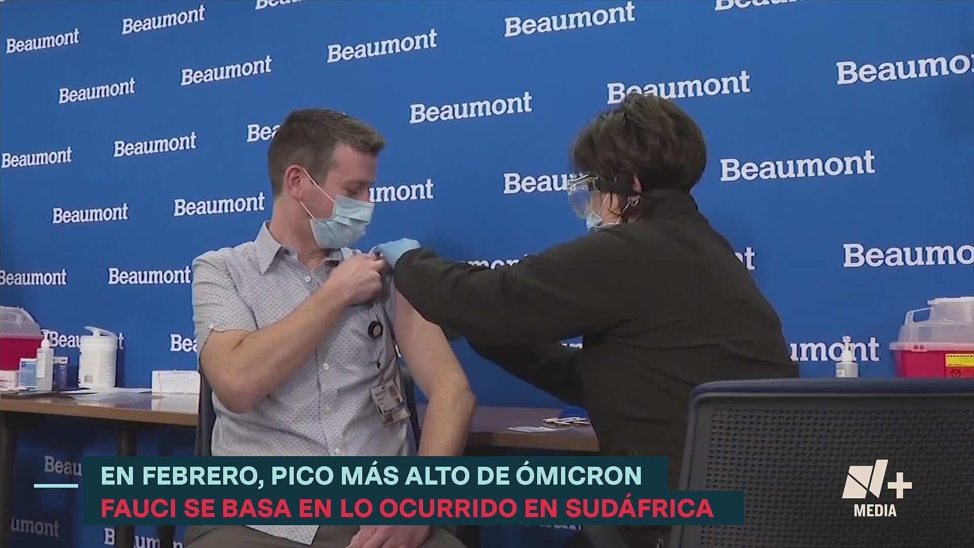 Anthony Fauci prevé que EEUU alcance pico de contagios en febrero