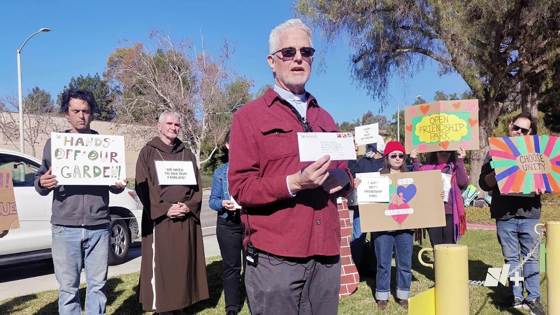 Buscan Que No Se Construya Muro en el Friendship Park