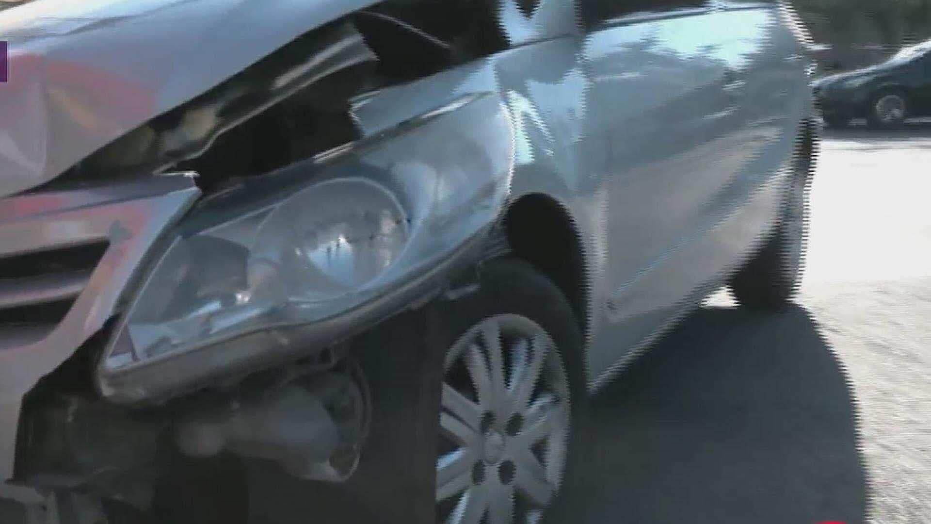 Choque en Calzada de la Viga deja una persona lesionada