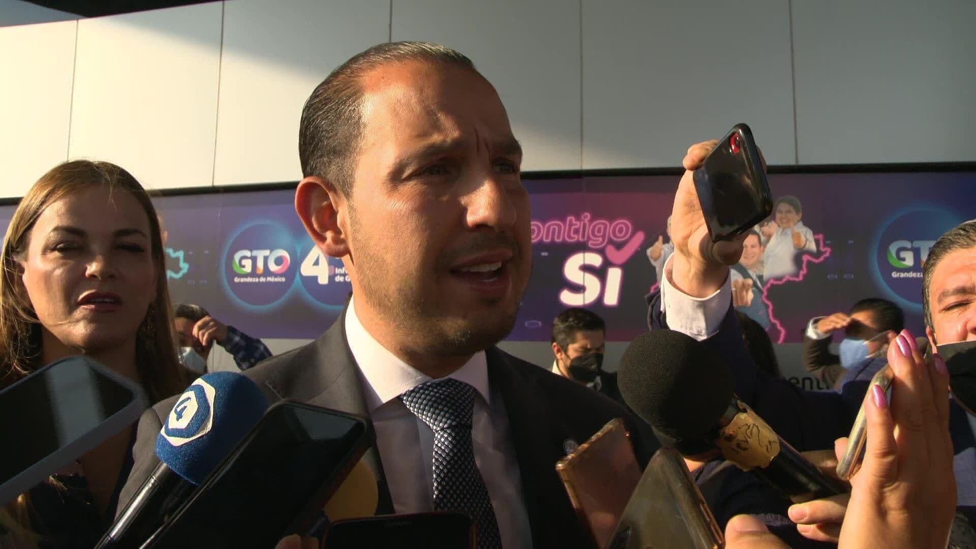 Marko Cortés candidatea a Diego Sinhue para el 2024