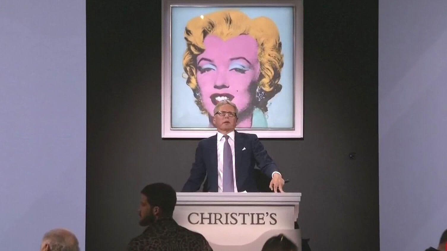 Subastan pintura de Marilyn Monroe hecha por Andy Warhol
