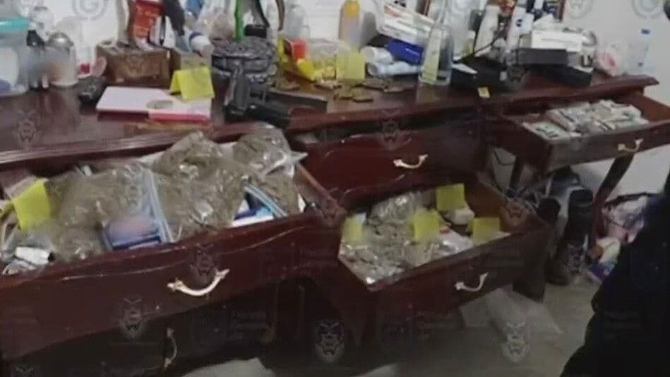 Así es la casa donde detuvieron a 'El Escorpión', presunto sucesor de 'El Ojos'