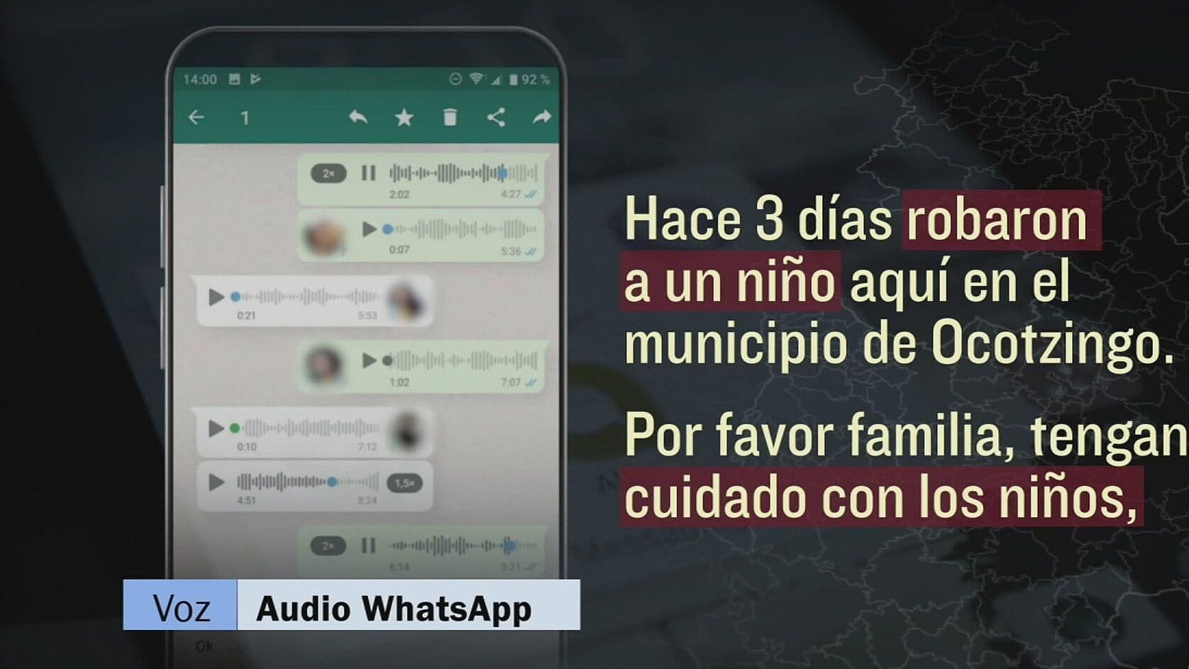 Por audios de WhatsApp, confundieron a Daniel Picazo con ‘robachicos’