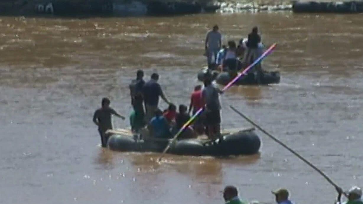 Padre e hijo mueren ahogados en el Río Suchiate