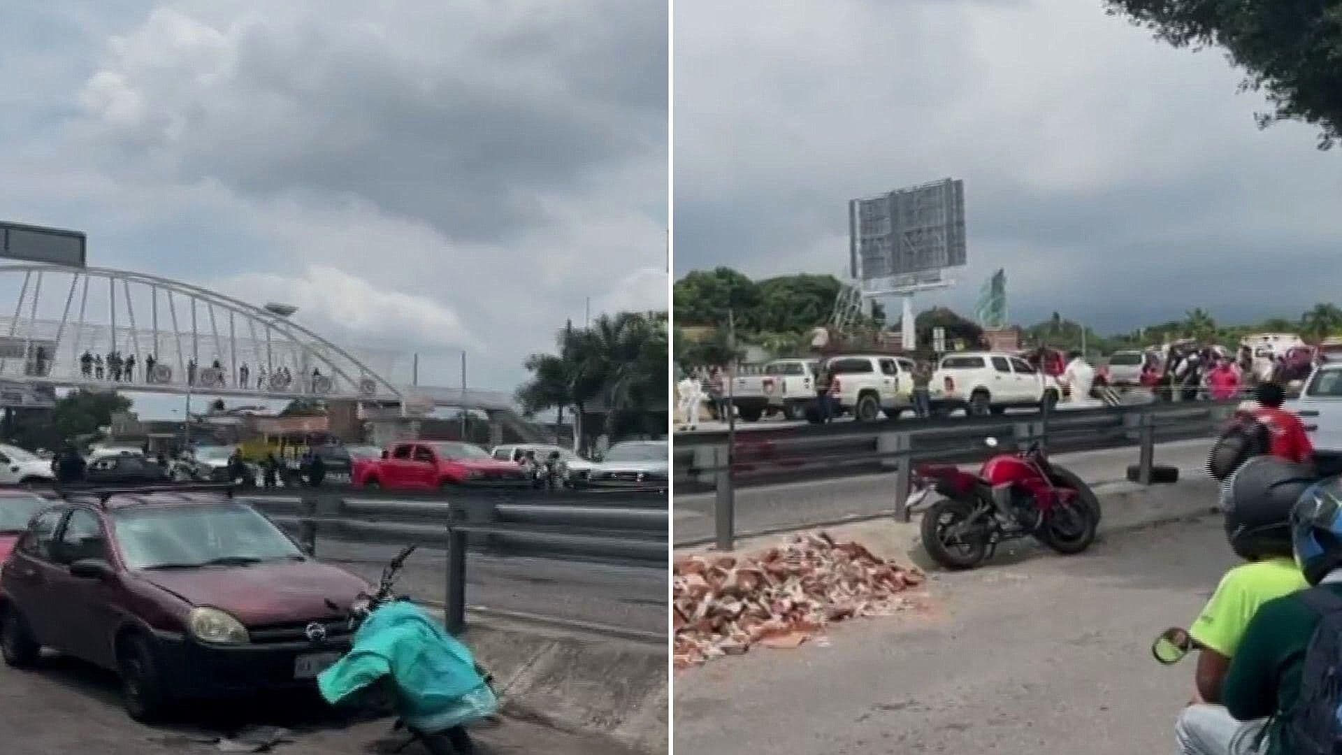 Detienen a dos implicados en balacera en Paso Exprés de la México-Cuernavaca