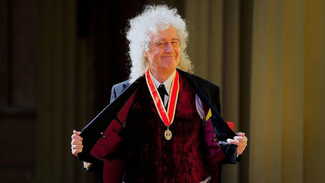 Nombran a Brian May como Caballero del Imperio Británico