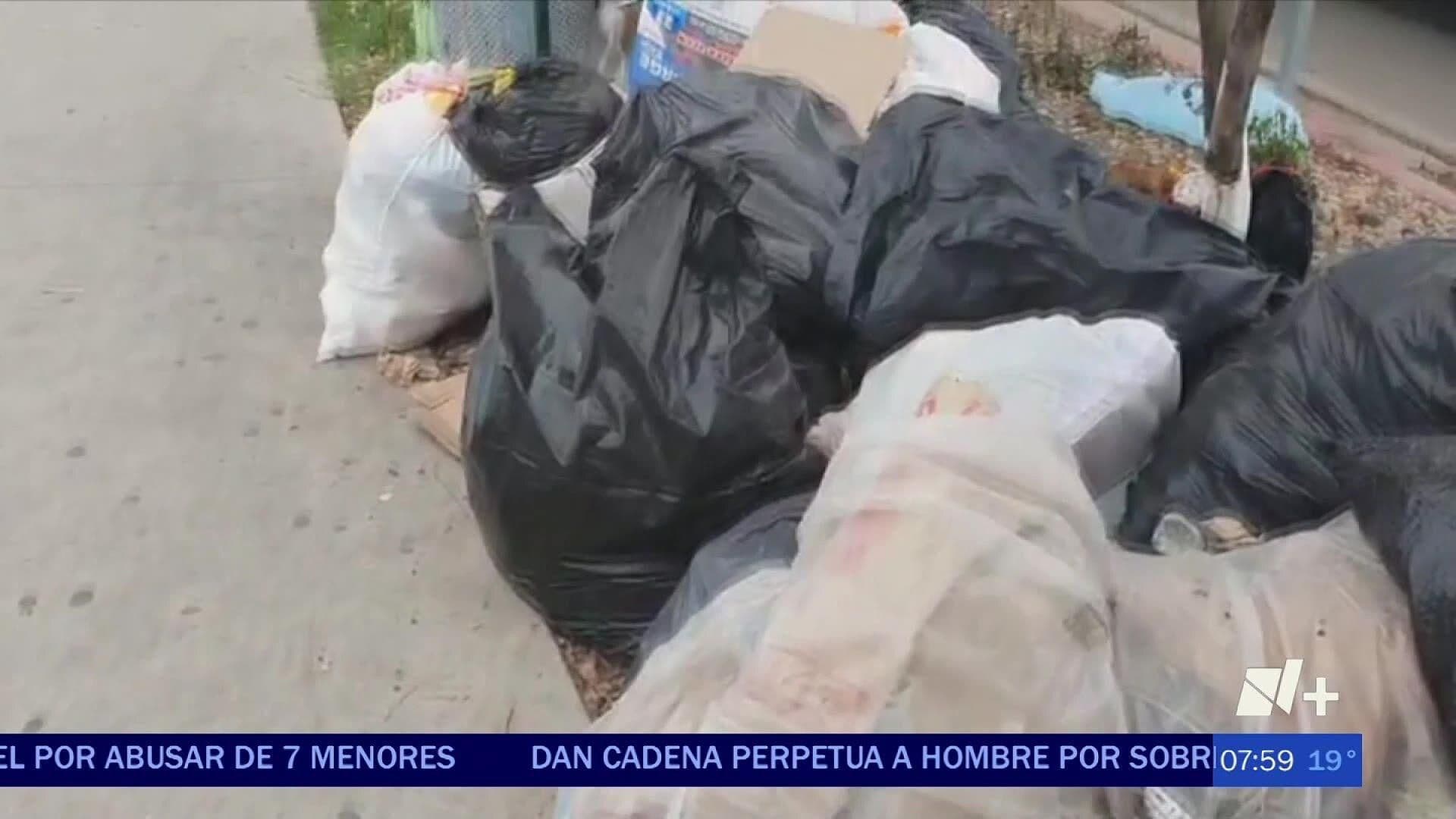 Terrible postal: acumulación de basura despide a viajeros en Garita de Otay