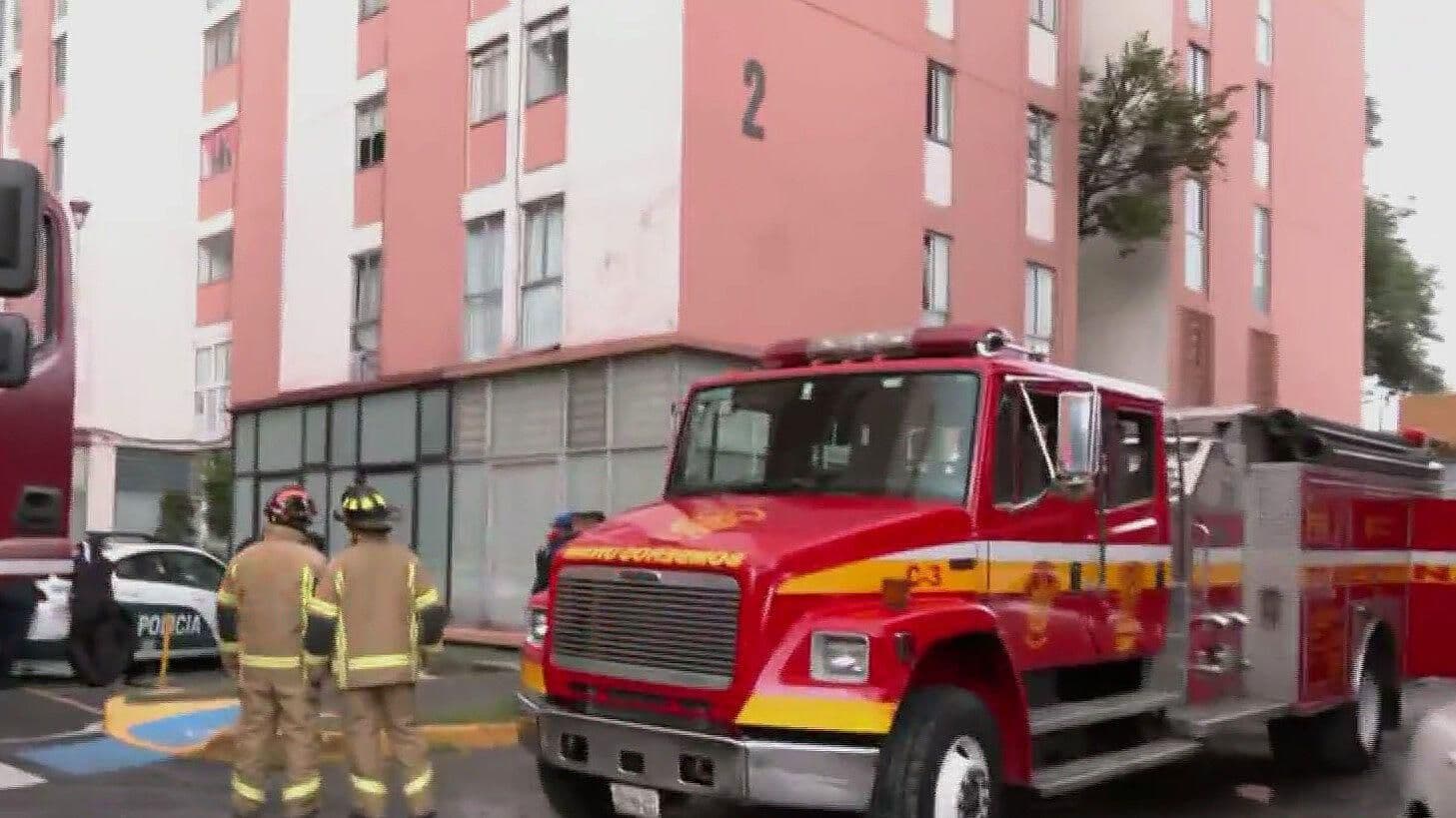 Se registra conato de incendio en un edificio de Copilco
