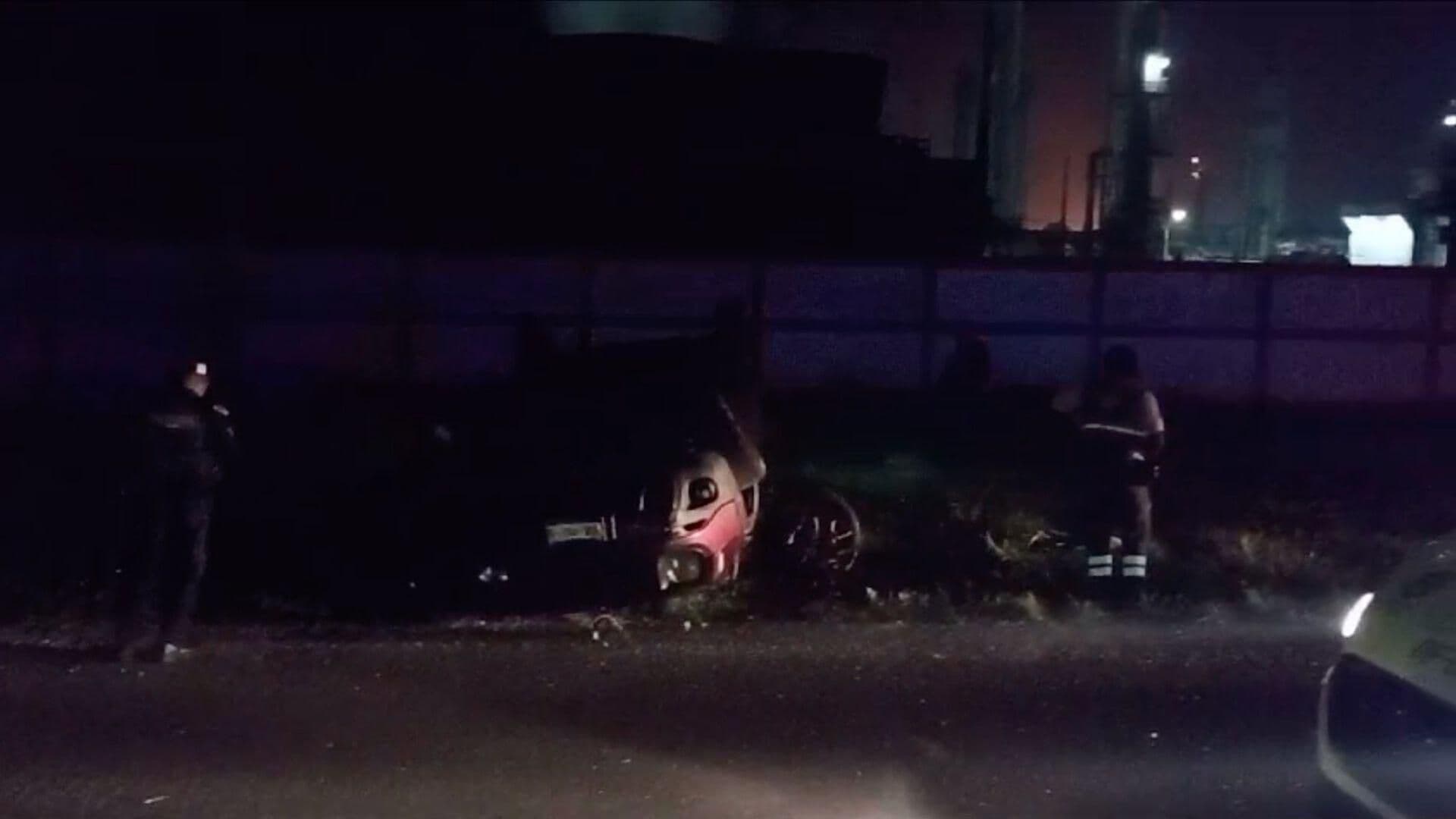 Muere Bebé en Accidente de Auto Frente al Complejo Petroquímico Cangrejera en Coatzacoalcos