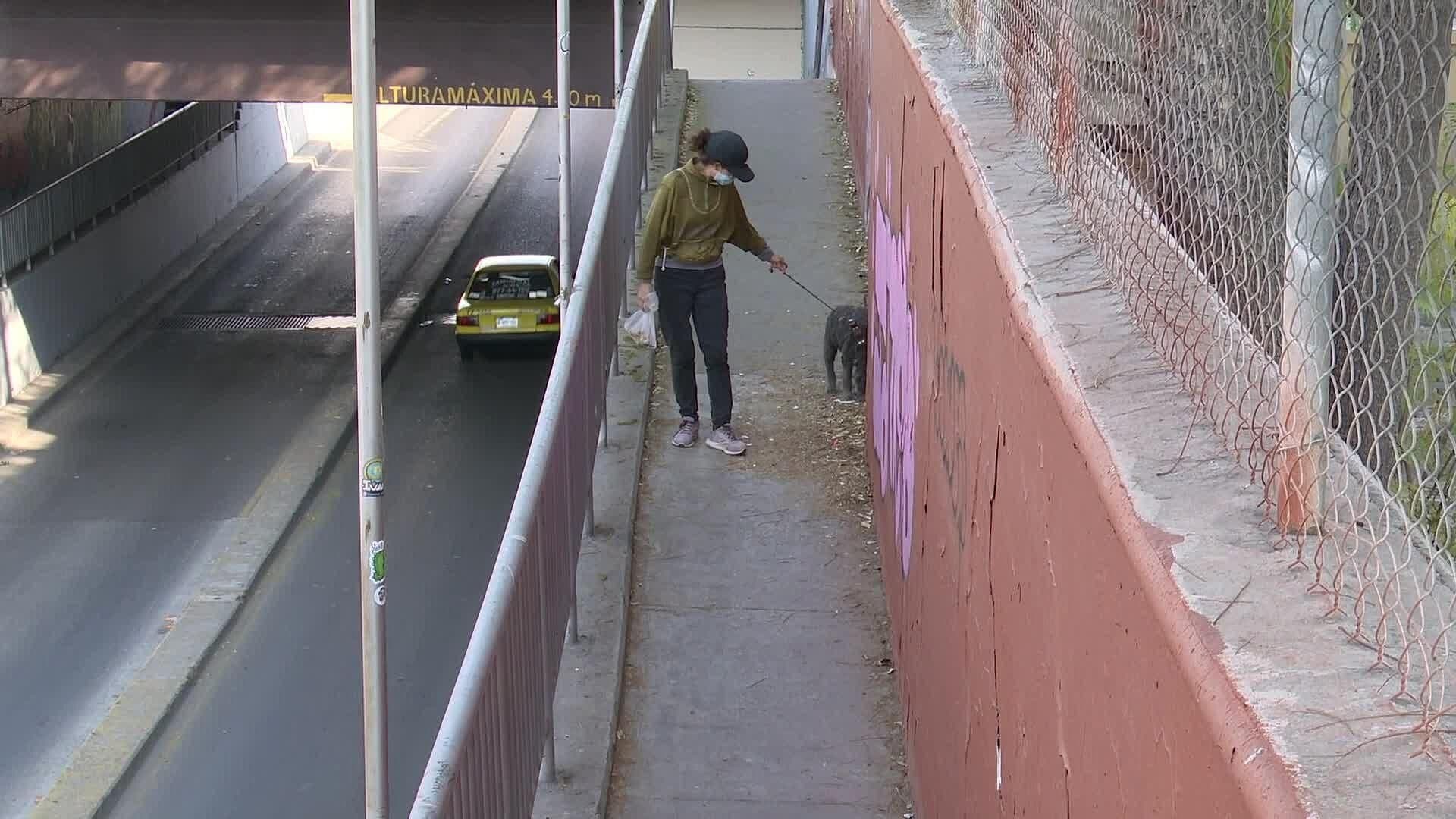 Puente Peatonal en Felipe Ángeles se Ha Convertido en Punto de Inseguridad en Querétaro