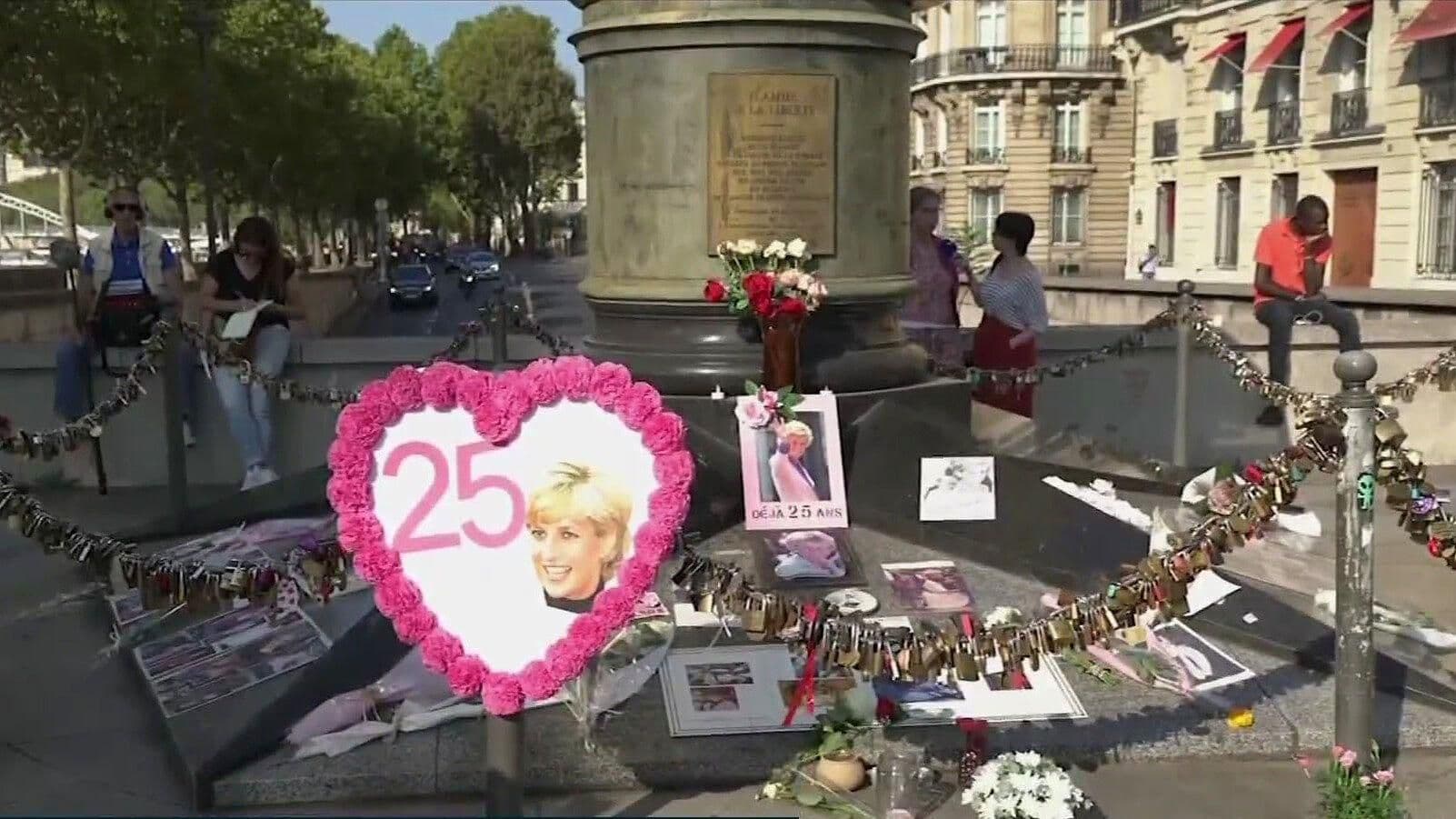 A 25 años de su muerte, recuerdan a la Princesa Diana
