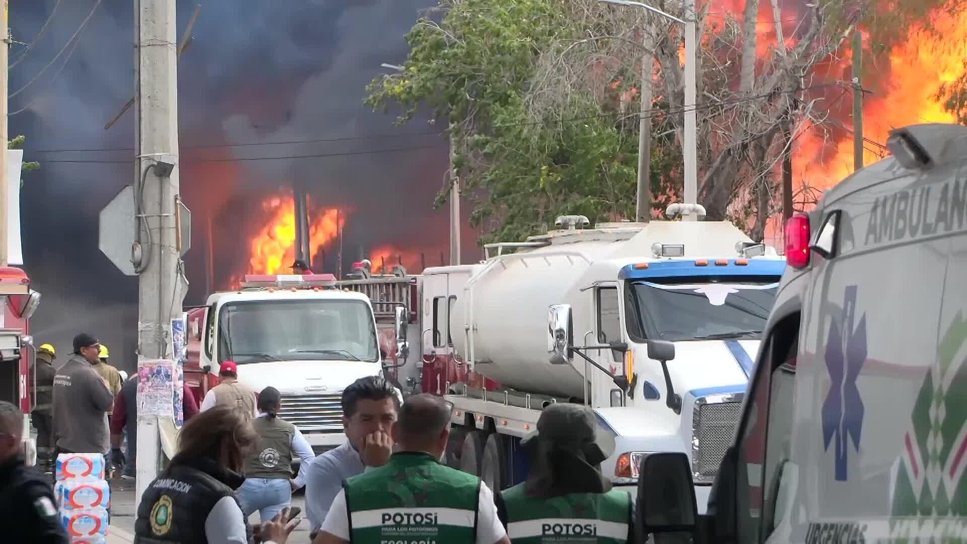 Calidad del Aire en SLP y Soledad de Graciano Sánchez es Muy Mala por Gran Incendio