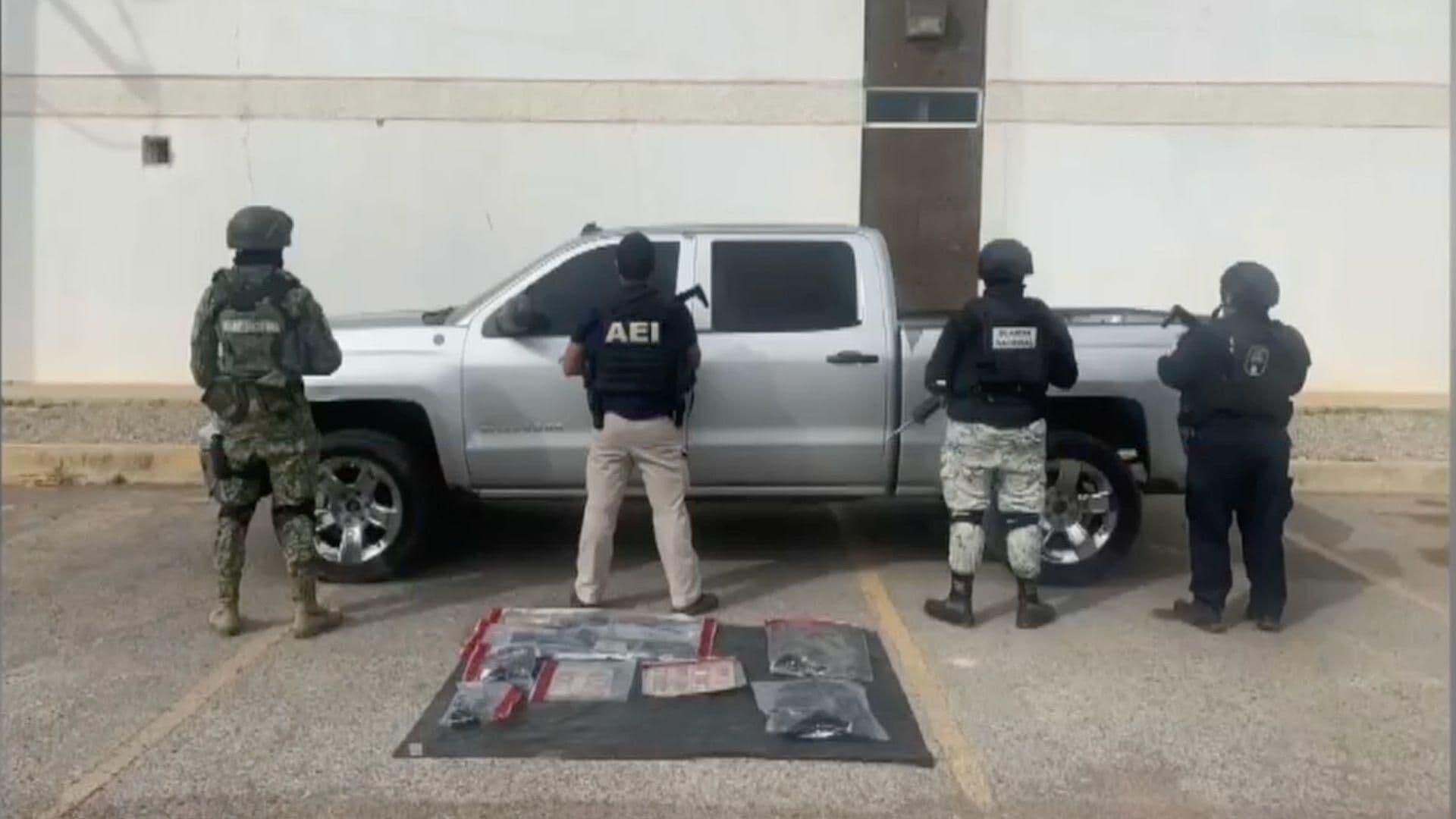 Aseguran Camioneta Robada con Armas y Equipo Táctico en Operativo en Ocampo